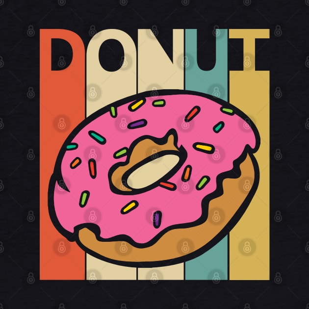 Vintage Donut Lover Gift by GWENT